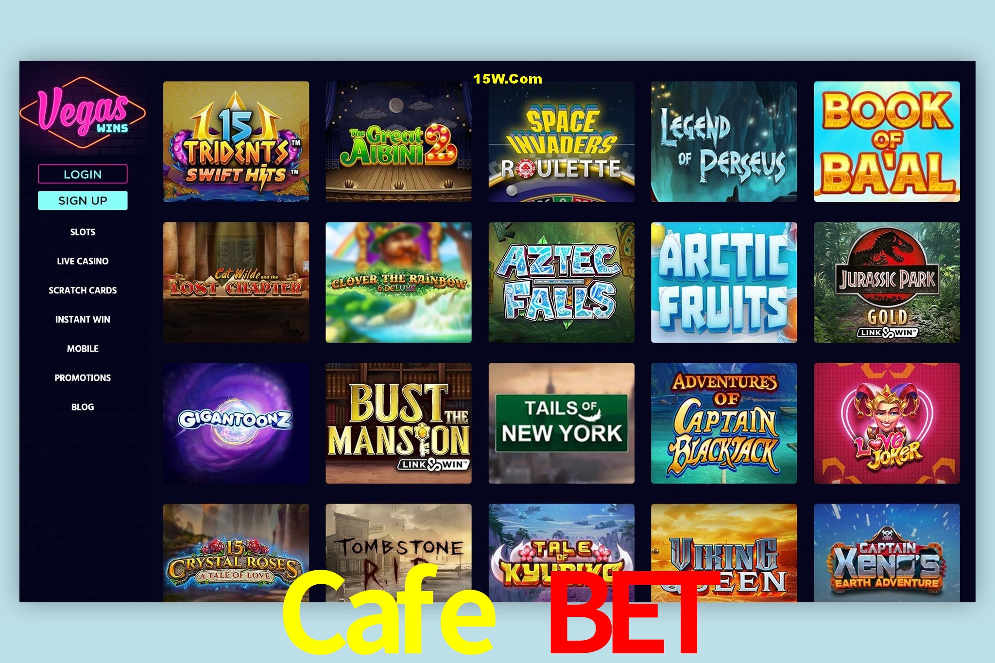 Bonus Features Cafe Bet